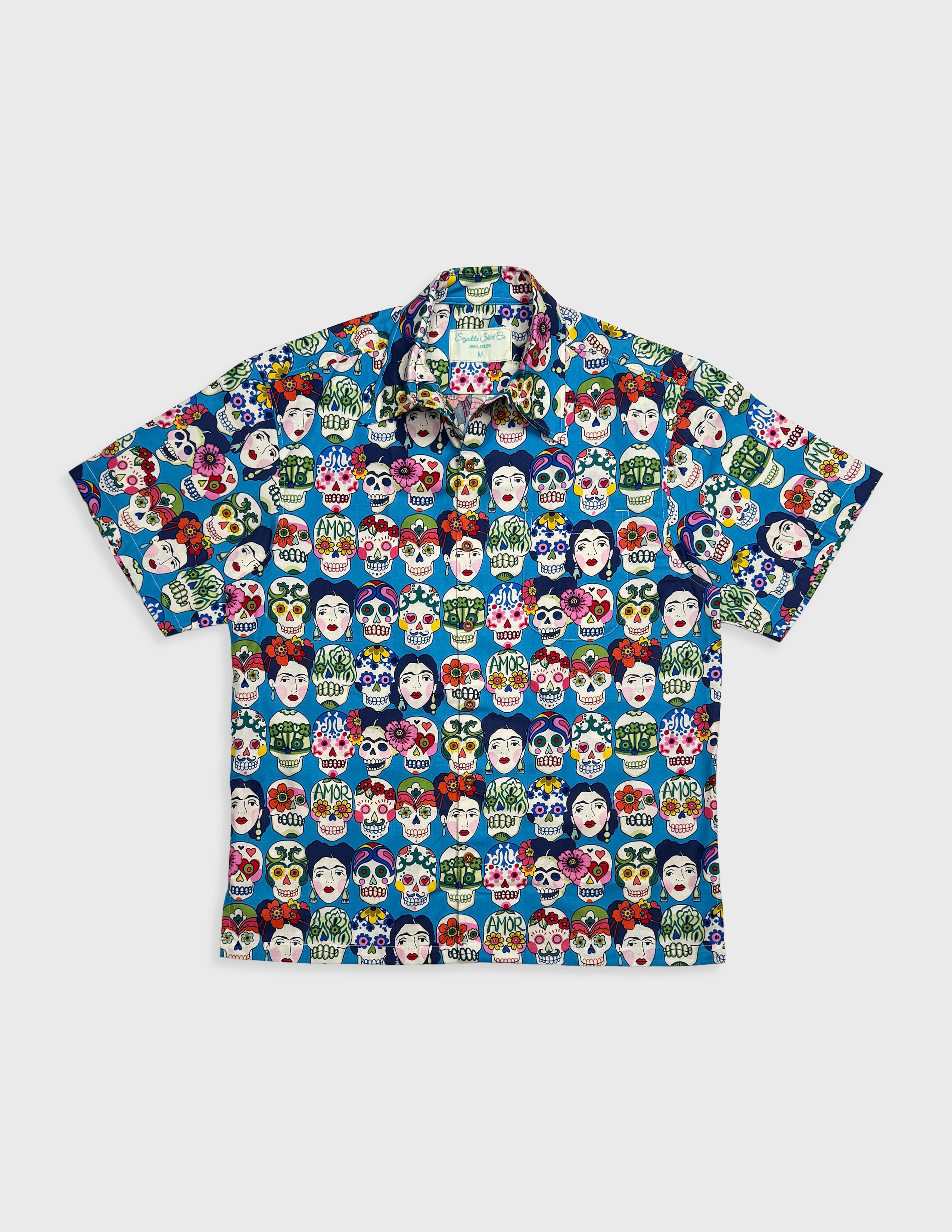 Calavera de Azúcar (Azul)